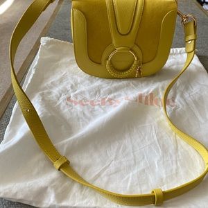 See by Chloe Hana crossbody bag yellow colour